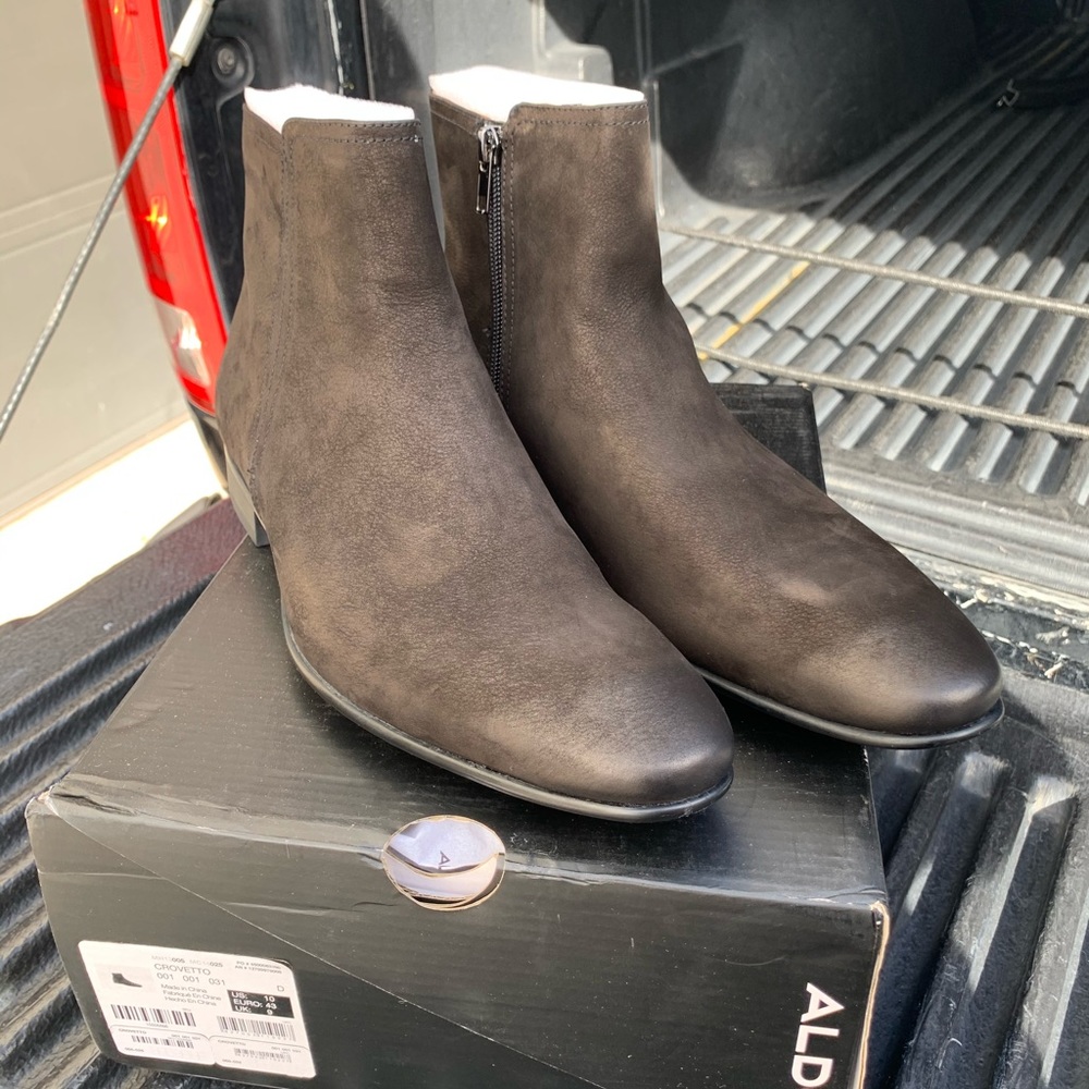 ALDO CROVETTO MENS BOOTS NEW IN BOX SIZE 10